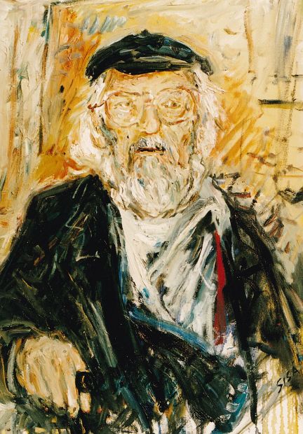 SERGE BRIGNONI, Schweizer Maler und Plastiker, 1903-2002, Öl auf Leinen, 80 x 60 cm